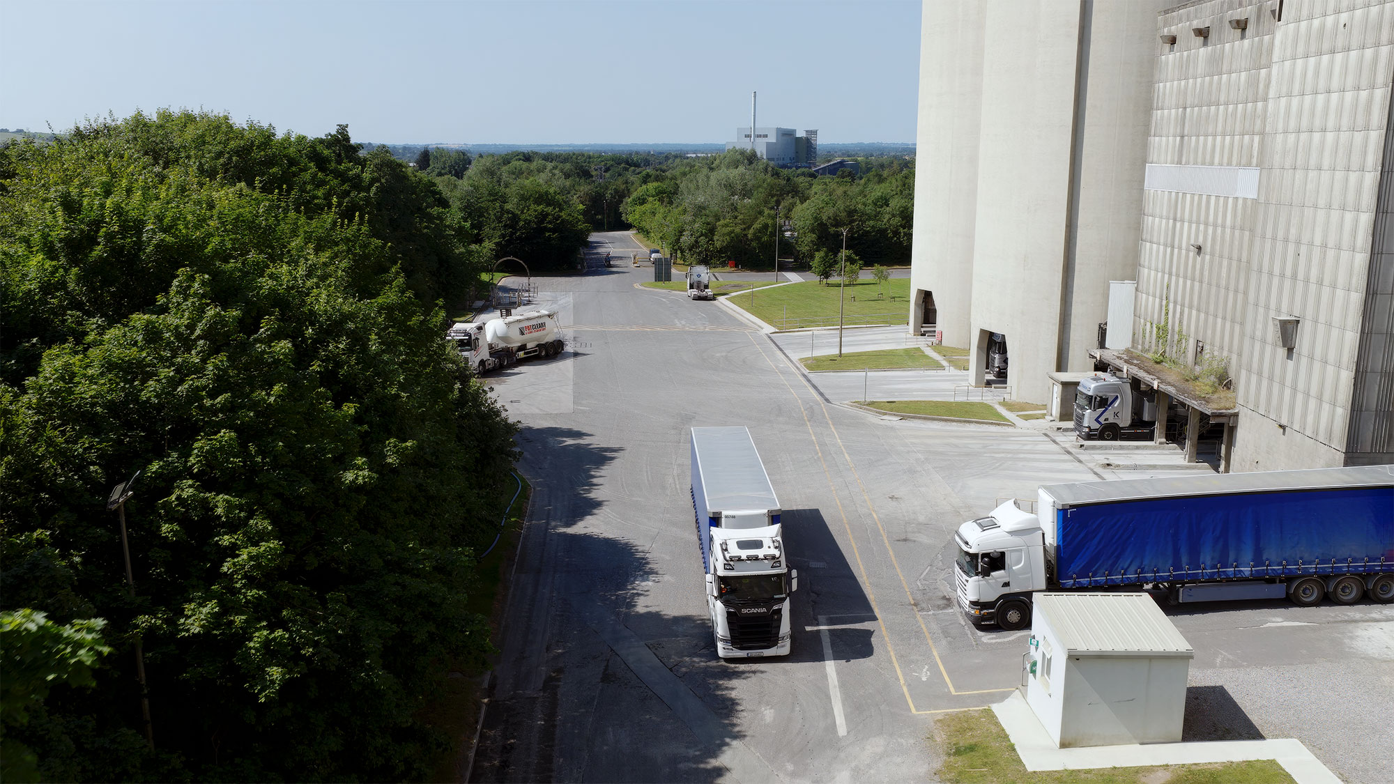 Irish Cement Dispatch Silos