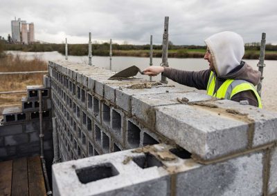 Irish Cement Biodiversity - Sand Martin Nest Building